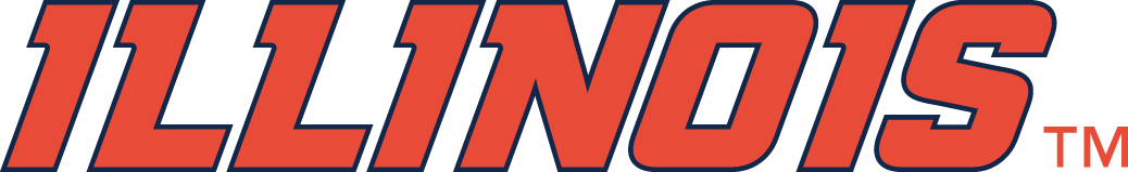 Illinois Fighting Illini 2014-Pres Wordmark Logo v2 diy DTF decal sticker